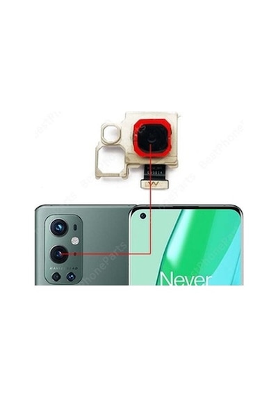 Telefon Kulübesi One Plus 9 Pro Uyumlu Arka Kamera + Tamir Seti