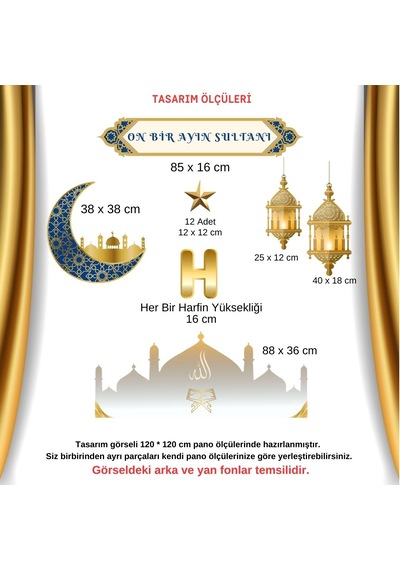 Hoş Geldin Ramazan Ev Okul Duvar Süsü