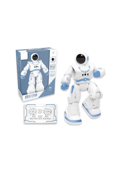 Uzaktan Kumandalı Şarjlı Sesli Işıklı Sensörlü Full Fonksiyon Robot Smart