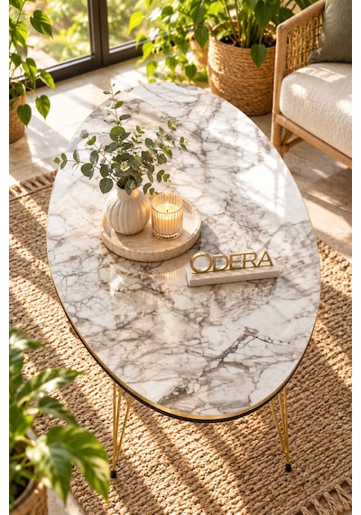 Odera Traverten Ekru 3 Katlı Raflı Yan Sehpa Kitaplıklı Çok Amaçlı Oval Dekoratif Sehpa 60x43x28 Cm Diğer Odera Traverten Ekru 3 Katlı Raflı Yan Sehpa Kitaplıklı Çok Amaçlı Oval Dekoratif Sehpa 60x43x28 Cm Diğer