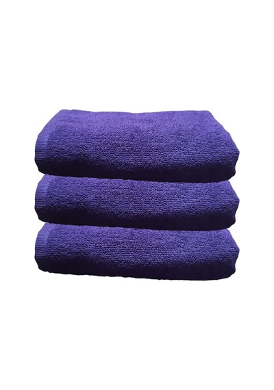 3'lü Paket Boya Tutmayan Mikrofiber El Yüz Spor Kuaför Havlusu 50 (535750703)