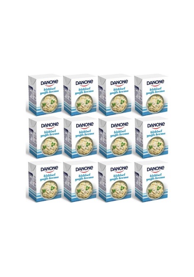 Danone Bitkisel Yağlı Krema 200 Ml 12
