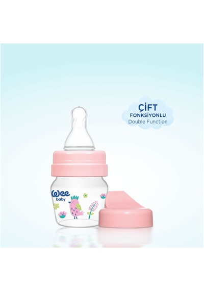 Wee Baby Mini Pp Alıştırma Bardağı Seti 30 ML Pembe