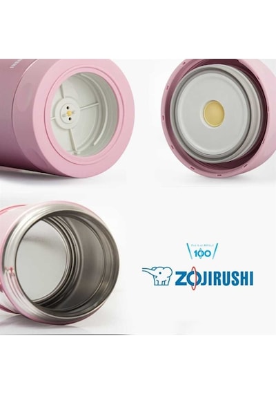 Zojirushi Sw-Eae50 Vakumlu Paslanmaz Çelik Yemek Termosu Kabı 0.5 Gümüş Rengi Gümüş