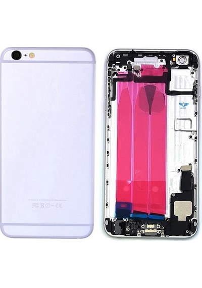 Apple Uyumlu iPhone 6 Plus İle Dolu Kasa Gümüş