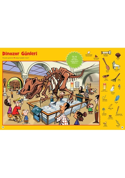 Dinozor Sevenler Için Hidden Pictures 523132913