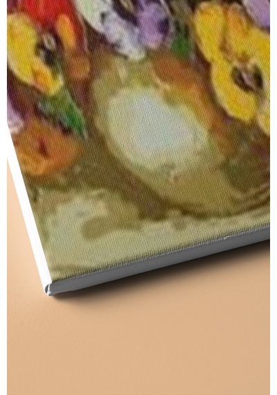 Webstyle Sayılarla Boyama Seti Kasnaklı Menekşe Cümbüşü 40 X 50 Cm