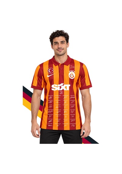 Galatasaray 100.yıl İmzalı Forma Sarı - Kırmızı