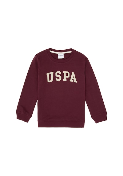 U.S. Polo Assn. Erkek Çocuk Bordo Basic Bisiklet Yaka Sweatshirt 50313830-VR177 U.S. Polo Assn. Erkek Çocuk Bordo Basic Bisiklet Yaka Sweatshirt 50313830-VR177