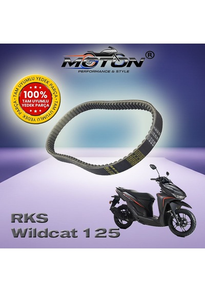 Rks Wildcat 125 Varyatör Kayışı - Dayanıklı Güçlendirilmiş Yapılı Tayland Üretimi