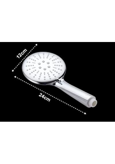 Yapıtaşı Yt05 Nirvana Banyo Duş Başlığı El Duşu 3fonksiyonlu Krom