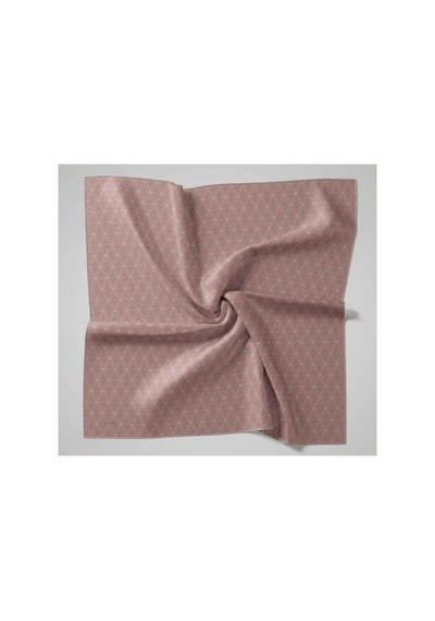 Silk Home Twill İpek Eşarp - 11479-25 Pembe Vizon