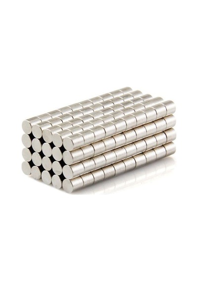 Dünya Magnet Neodyum Mıknatıs 100 Adet 3x3mm Güçlü Magnet