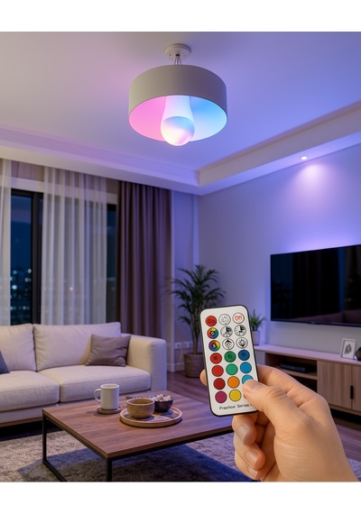 Akıllı Led Ampul 16 Milyon Renk Rgbw 9w Diğer
