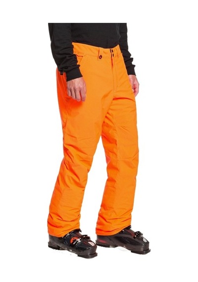 Quiksilver Arcade Erkek Turuncu Snowboard Pantolonu Siyah