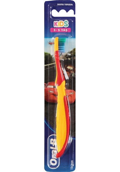Oral-B Stages 3 - 5 Yaş Extra Yumuşak Diş Fırçası Sarı - Kırmızı
