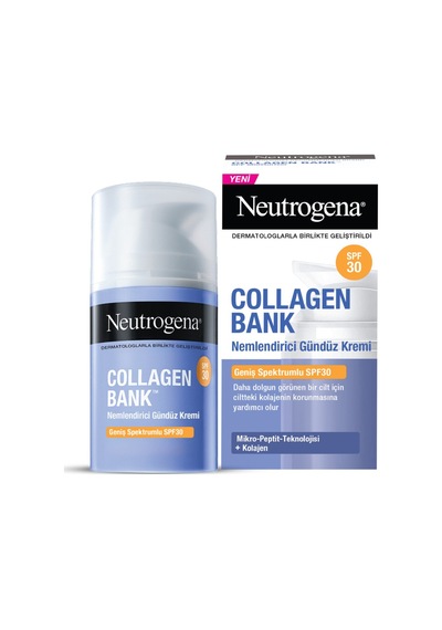 Neutrogena Collagen Bank Spf30 Nemlendirici Gündüz Kremi 50 Ml - 2 Adet Tarı