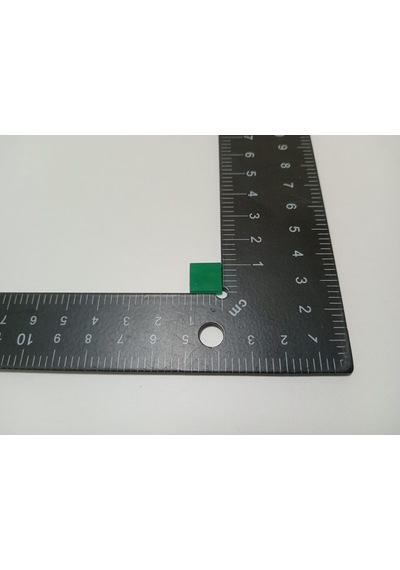 Koyu Turkuaz Yeşil Kare Vitray Cam Mozaik Taşı - Sanatsal Mozaik İçin Yaklaşık 10 X 10 Mm