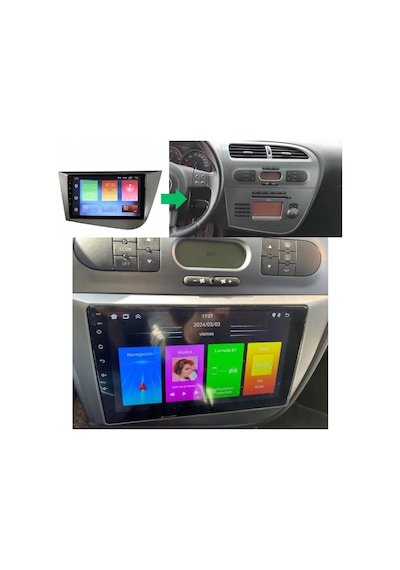 Seat Leon Android Multimedya Sistemi 4-64 Clarion 2006-2010