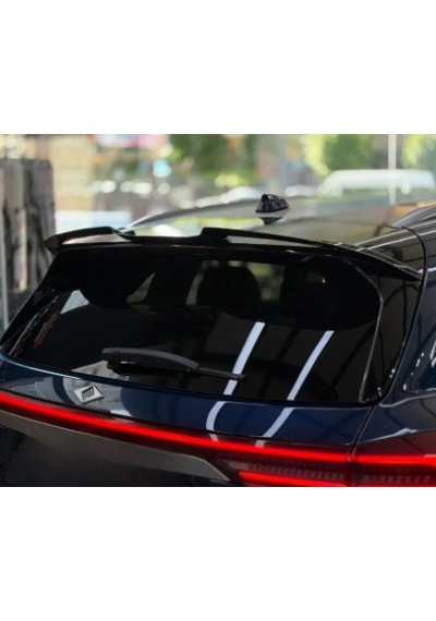 Togg T10x Spoiler Plastik Parlak Siyah Boyalı