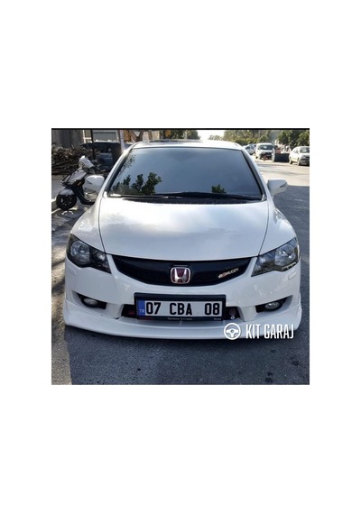Kit Garaj Honda Civic Fd6 Mugen Makyajlı Ön Ek Plastik Boyasız