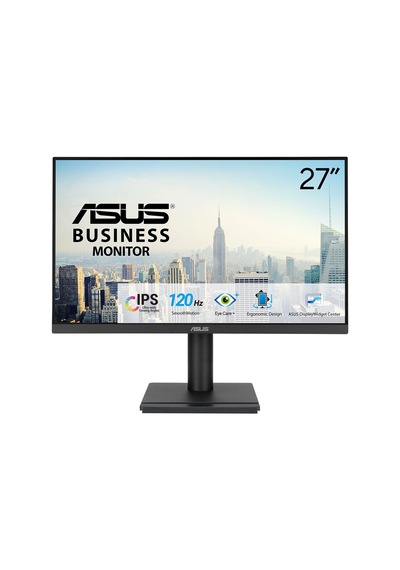 Asus Va279qgse Kurumsal Monitor 27ınc Ips 1920x1080 1ms 120hz 300cd Dp Hdmı Vga Hoparlor Vesa Flıcker-free Çerçevesiz Düşük Mavi Işık