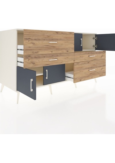 Kronos Konsol 2 Raflı 4 Çekmeceli 4 Kapaklı 176x59x99 Aytaşı-antrasit/çam Antrasıt/atlas Çam - Aytası Kronos Konsol 2 Raflı 4 Çekmeceli 4 Kapaklı 176x59x99 Aytaşı-antrasit/çam Antrasıt/atlas Çam - Aytası