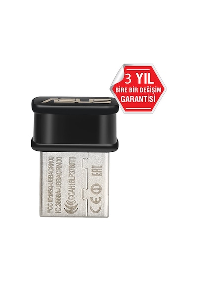Asus USB-AC53 Nano AC1200 Kablosuz USB Adaptör