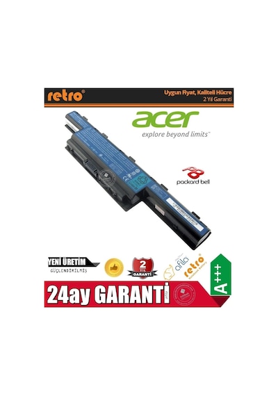 Acer Aspire 5750g 5755 5755g 5755z Notebook Bataryası Pili
