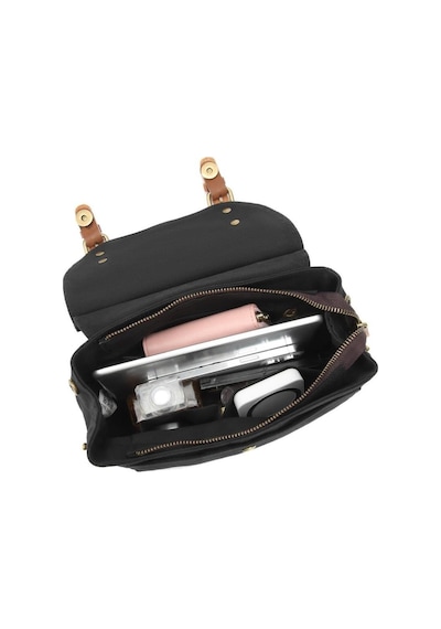 Smart Bags Kanvas Kadın El Çantası Smk Kn-1327 Siyah