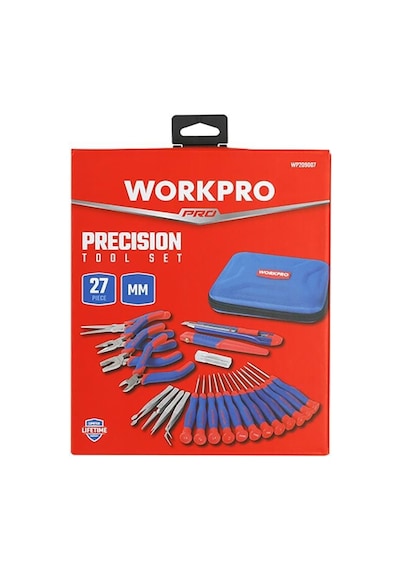 Workpro Wp209007 27 Parça Profesyonel Hassas Tamir/bakım Alet Seti Fr Wp209007