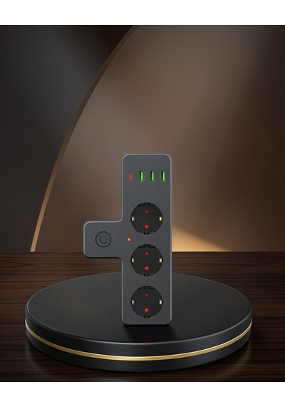 Çoklu Priz Usb Ve Type-c Çıkışlı Uczzz3397akımkorumalıpriz-2 1