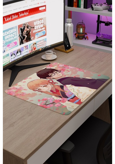 Sangatsu No Lion Anime V5 - 48x40 Xl Gaming Kauçuk Kaymaz Taban Mouse Pad Fare Altlığı