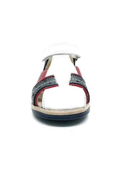 Ortopedia 605-1 Çocuk Ortopedik Tommy Deri Sandalet Beyaz - Kırmızı - Lacivert Ortopedia 605-1 Çocuk Ortopedik Tommy Deri Sandalet Beyaz - Kırmızı - Lacivert