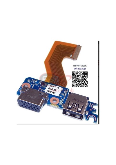 Hp Elitebook 840 G3 850 G3 Notebook Vga Usb Port Board Kablolu