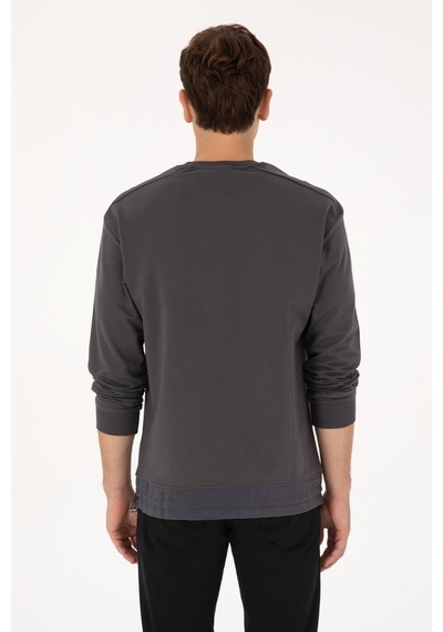U.s. Polo Assn. Erkek Gri Sweatshirt 50316401-vr024 Grı