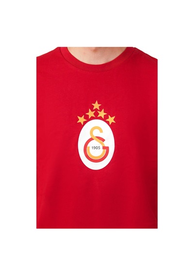 Gsstore Galatasaray Orijinal 5 Yıldız Kırmızı Forma T-shirt Kırmızı