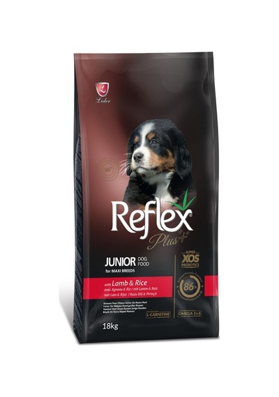Reflex Plus Büyük Irk Kuzu Ve Pirinçli Yavru Köpek Maması 18 Kg