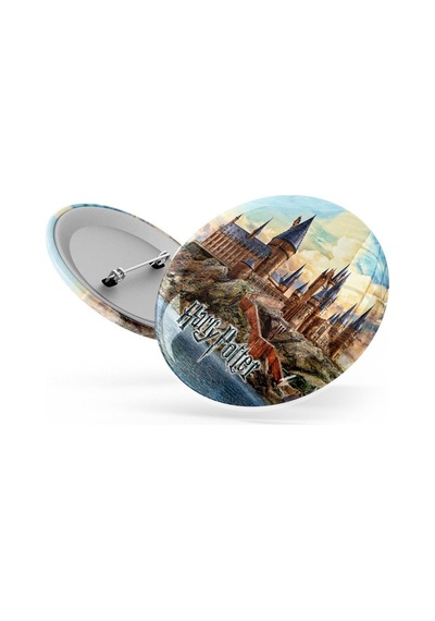 Bakgelal Harry Potter Lisanslı Rozetleri, Hogwarts Temalı Koleksiyonluk Metal Rozet, Harry Potter Hayranları İçin 9 Üç Çeyrek Koleksiyonu - Bgahpozet002 Çok Renkli