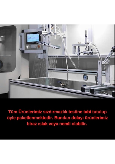 Faumix Kr012 Siyah Arıtmalı 3 Yollu Mutfak Eviye Bataryası