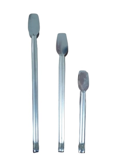 5dm-3 Farklı Boyda Paslanmaz Çelik Şef Mangal Barbekü Maşa Seti Kömür Izgara Maşa Seti - 23/31/36 Cm
