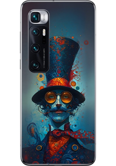 Xiaomi Mi 10 Pro Uyumlu Şeffaf Kılıf Tablo 3 Tasarımlı
