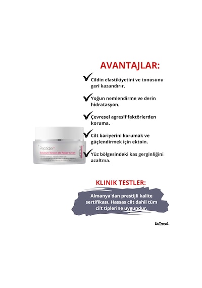 Apothe Peptide 11 Botulinum Tension Up Repair Cream 50 Ml Botulinli Lipozomal Sıkılaştırıcı Krem