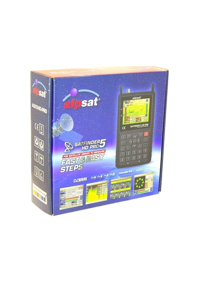 Ayt Alpsat 5 Hd Pro Görüntülü Uydu Yön Bulucu Satfinder 5 Ahd Tvı Cvı Test Cihazı