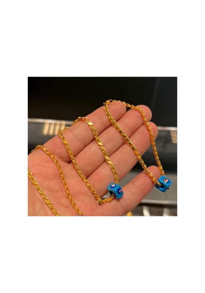 3 Gram İstanbul Pullu Kunye 22 Ayar Altın 19 Cm
