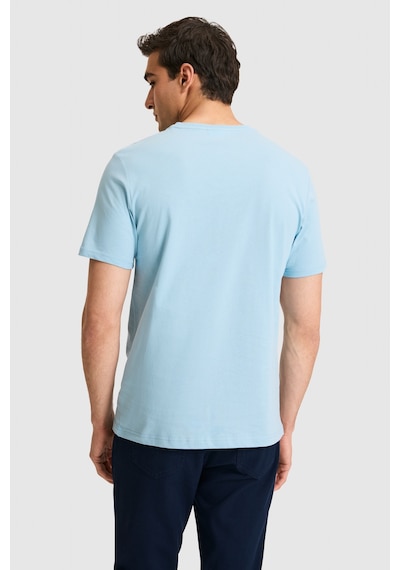U.s. Polo Assn. Erkek Mavi Tişört Basic 50326944-vr036