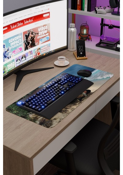 Far Cry Kaymaz Dikişli Kauçuk Oyuncu Mousepad V3 - 70x30 Xl Gaming Mouse Pad Fare Altlığı