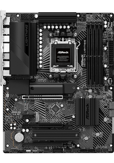 Asrock X670E PG Lightning AMD X670 6600 MHz (OC) DDR5 Soket AM5 ATX Anakart