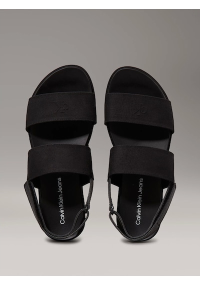 Calvin Klein Flatform Sandal Slıng In Siyah