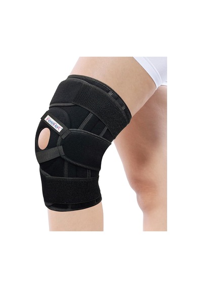 Patella Ve Ligament Destekli Dizlik, Diz Destek Bandı, Ayarlanabilir Diz Koruyucu, Yan Destekli Spor Dizlik, Fitness Ko
